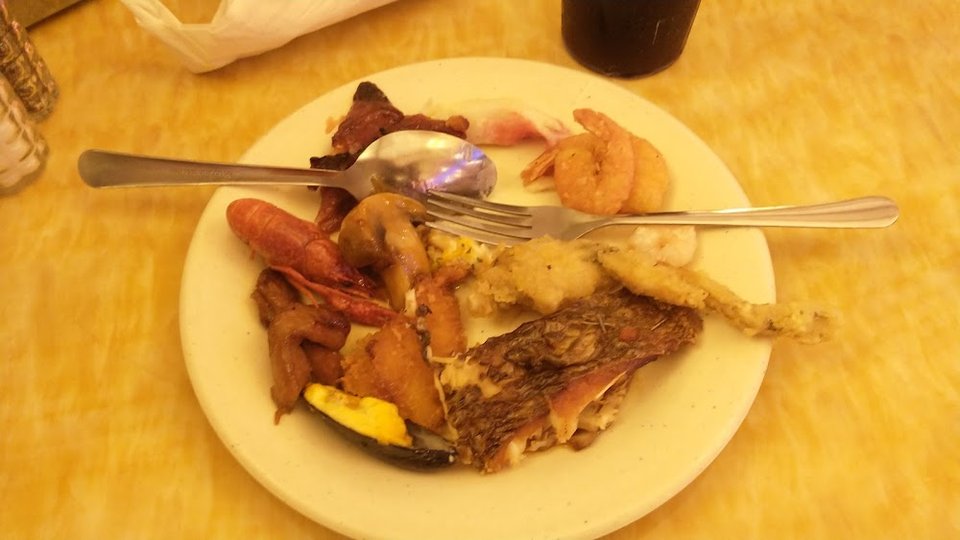 Variety of Sea Food