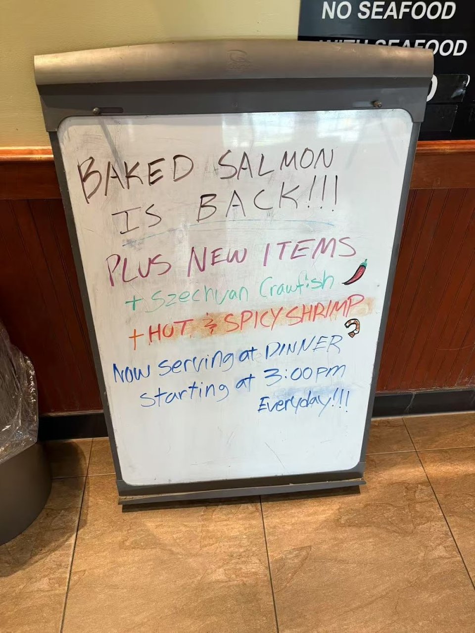 Takeout drink item shown on the menu